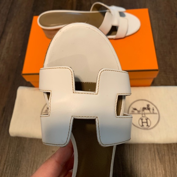 Preloved Hermes Oasis 35 white - Picture 2 of 6